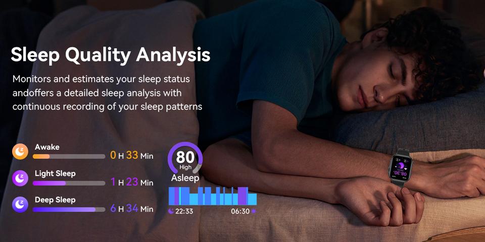 SmartWatchs for men/women  Multiple Sport Mode, Message Reminder, Fitness Wearable, IP68 Waterproof Touch Screen Watch, Sleep Monitoring, Multifunctional Smart Watch with High Battery Life, Bluetooth Call, Back to Scool Gift,smart watch