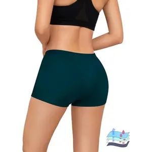 Period Boyshorts Heavy Flow Period Shorts for Women Leakproof Menstrual Panties Period Underwear for Women