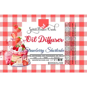 Strawberry Shortcake Hanging Car Diffuser & Refills