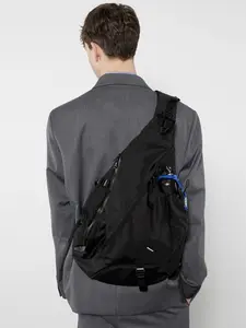 HGUL+BAG Large Capacity Men's Chest Bag, Casual Hiphop Travel Crossbody Bag, Nylon Storage Shoulder Bag, Waist Pack, College Shoulder Bag, Outdoor Hiking Large Capacity Casual Gift, Stylish Crossbody Bag, Multi Functional Bag