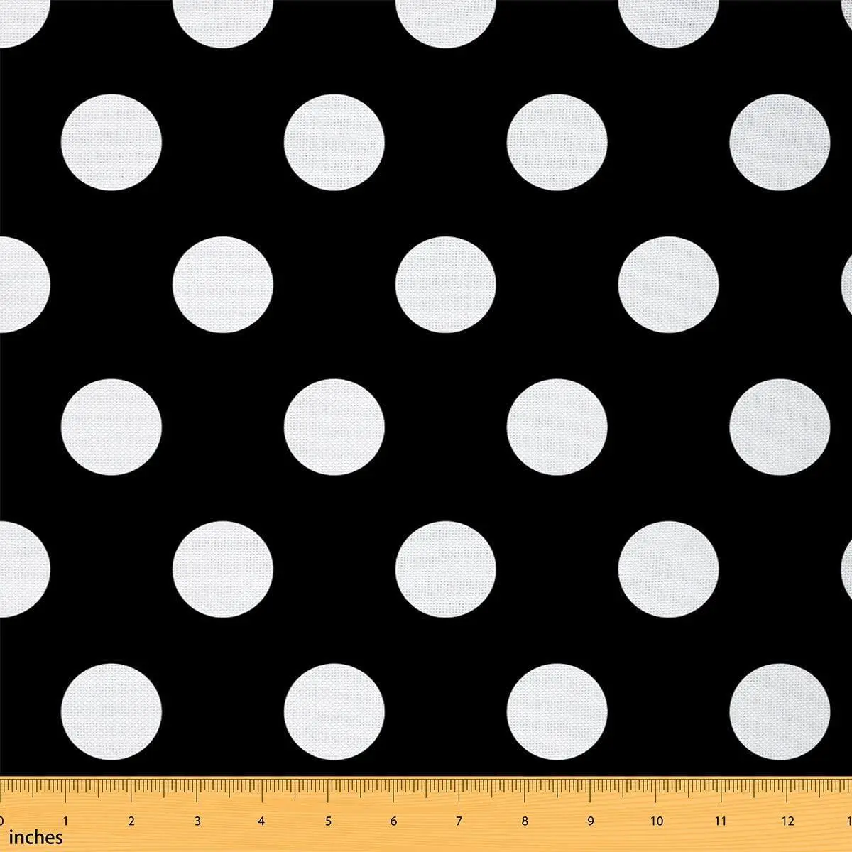 Cute Polka Dot Fabric Black White Upholstery Fabric Geometric Plaid Waterproof Indoor Outdoor Decor DIY Sewing Craft Projects