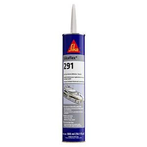 Sika  10.3 oz Sikaflex 291 Fast Cure Adhesive & Sealant & Cartridge, Black