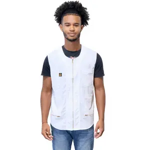 Barber Vest - White