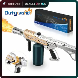 【Fathersdaygift】Detachable Flame Propane Torch, Adjustable Grill Torch Burner, High Output Blowtorch for BBQ Grill, Searing, Baking & Outdoor Adventures, SummerVibes(Propane Tank Not Include) #fathersdaygift
