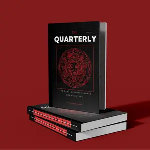 Trading Journal Planner - Quarterly Strategy + Daily Log 150 pages