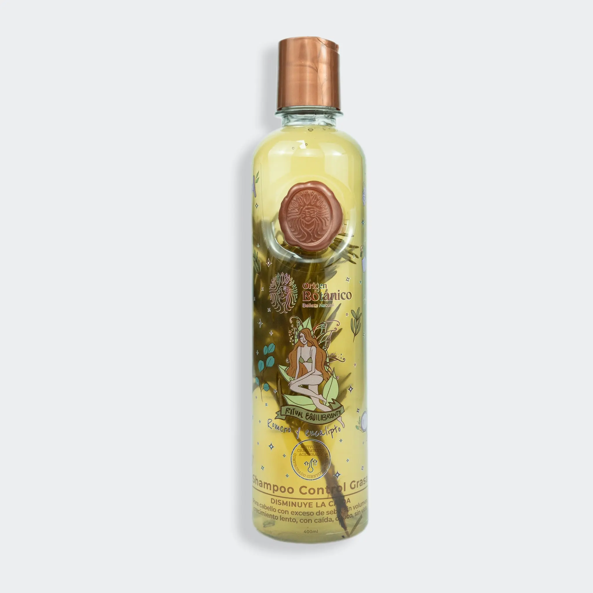 Origen Botanico Rosemary Eucalyptus Shampoo for oily scalp and hair 400ml