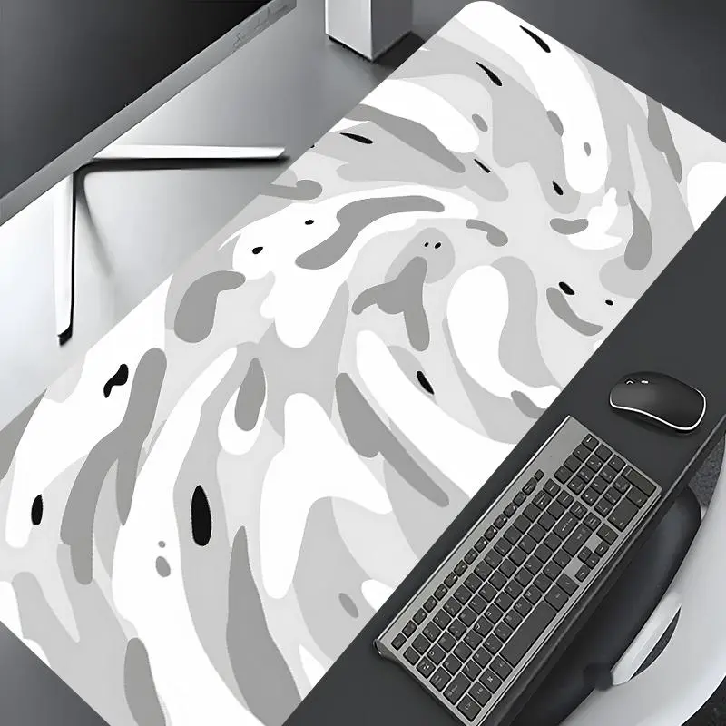 Abstract Pattern Mouse Pad, Large Gaming Mouse Pad, Desktop Decoration Protective Pad, Non-slip Lock Edge Work Pad, Multi-size Mousepad, Office Desk Accessories, Computer Desk Accessories, Desk Supplies, Office Gadgets