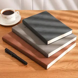 Journal Notebook, 1 Count A4 Soft Cover Leather Journal Notebook, Journal Book for School Office Stationery Supplies, Diaries