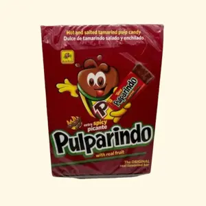 Pulparindo tamerind bars in either mango, watermelon, extra spicy or original Snack Sweet Candies