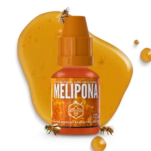 Herbalista - Melipona Honey - Natural Melipona Stingless Bees Honey -  Raw 0.5 fl oz (0.5 Fl Oz) - Jimerito Gotas De Miel -100% natural, auténtico, néctar silvestre - Pura y original de Yucatán - Sabor dulce y picante