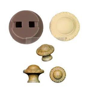 Redesign With Prima Cece Knob Mould - Luxe Ornate - 1 knob set, includes hardware silicone 655350668877
