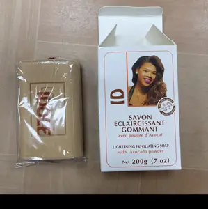 lovely store:IDole 3 pcs Exfoliating & Brightening Skin Repair Soap with Avocado Powder 7 oz each for Radiant Skin Care