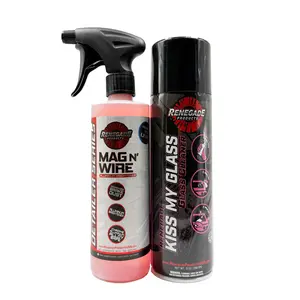 Renegade Products | Aluminum Brightening Bundle – Wheel Cleaner & Aluminum Brightener + Glass Cleaner for Wheels, Tanks, Big Rigs & Marine Metal Restoration