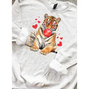 Tiger Love Graphic Top