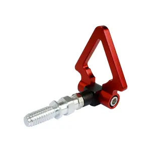 Tow Hook For BMW Trailer Racing Screw Aluminum CNC Triangle Ring Tow Towing Hook