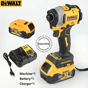 Dewalt DCF850 20V MAX Brushless Impact Driver, Fastening for Framing and Cabinetry, Ultra-Compact 3-Speed Driver with LED Ring Light