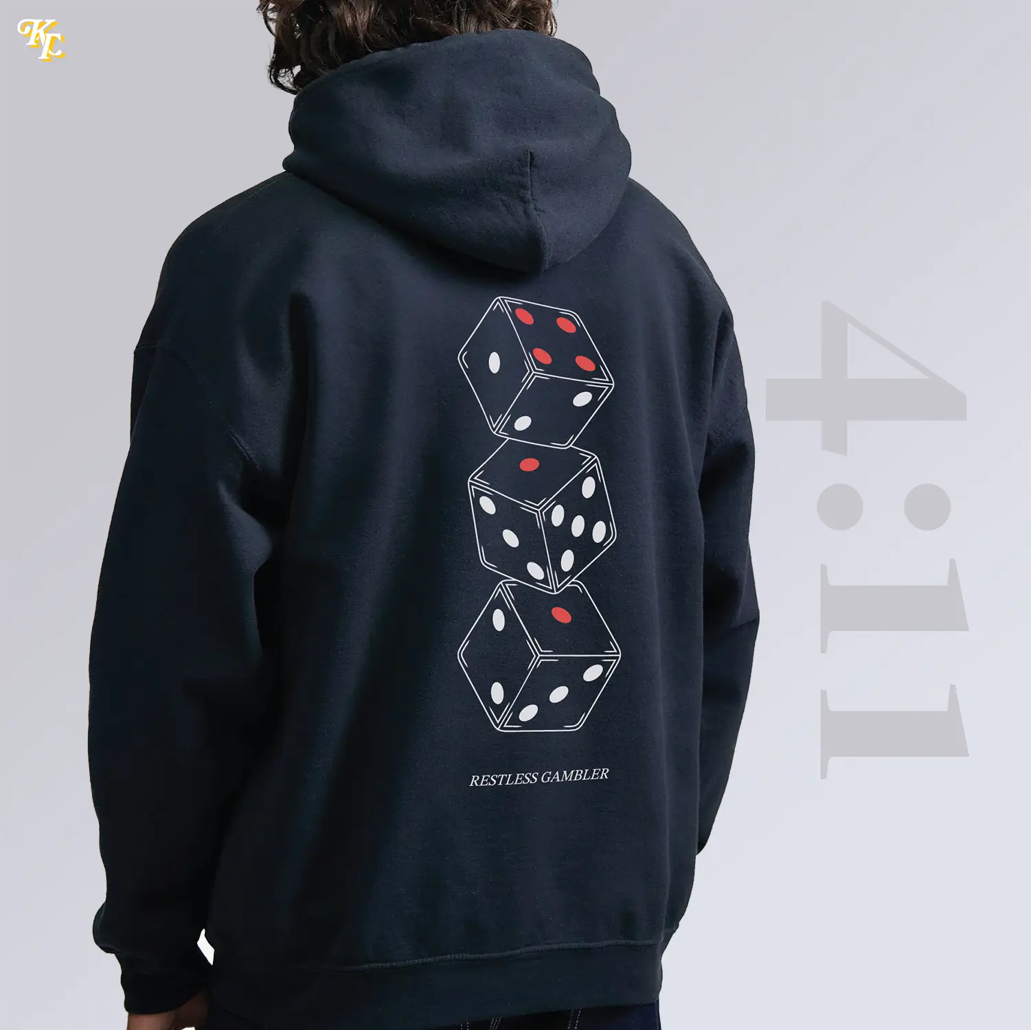 Effectively Immortal Restless Gambler JuJutsu Kaisen Hoodie Graphic Casual Menswear Fashion Streetwear Aesthetic Clothes
