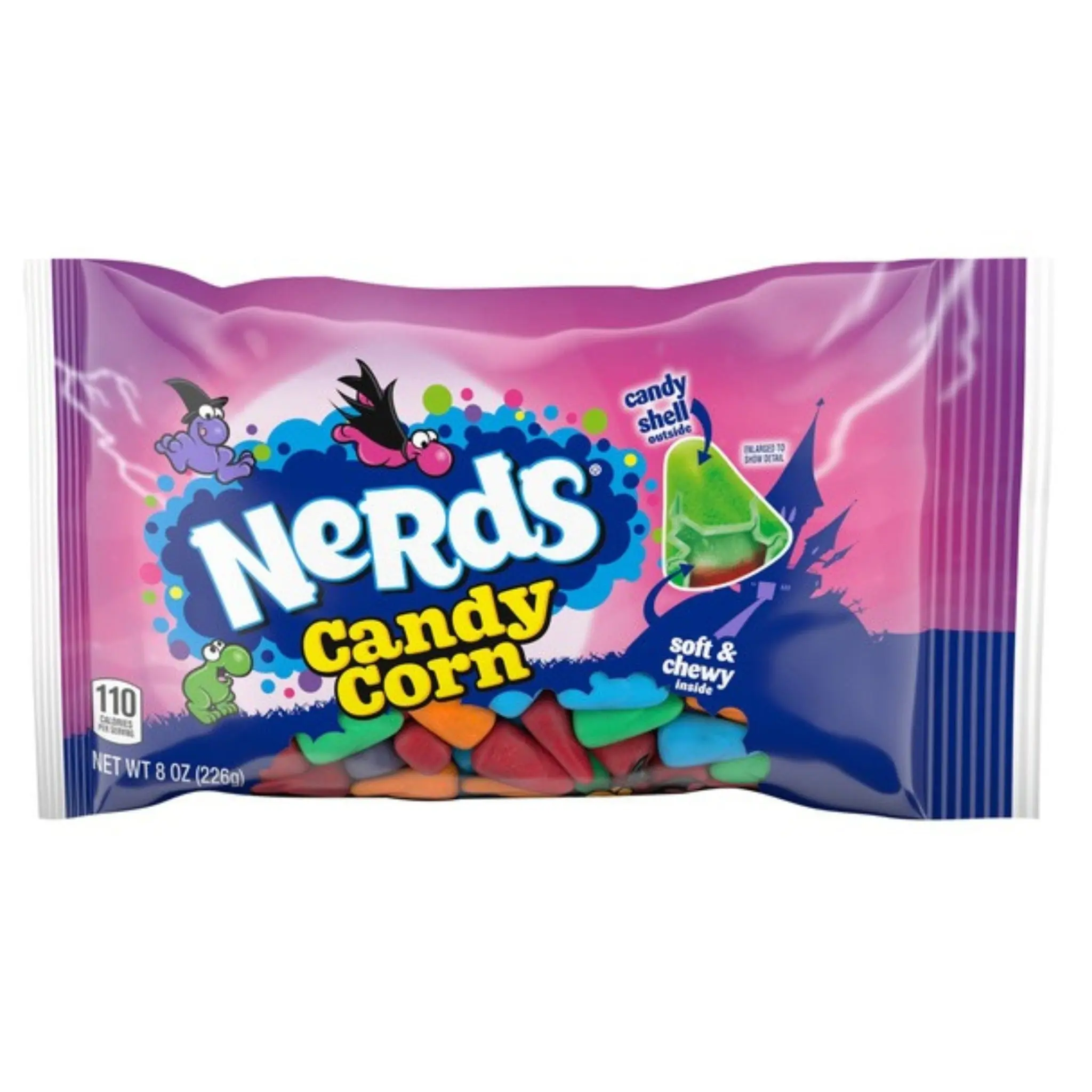 Nerds Candy Corn Halloween Candy, 8 oz Bag