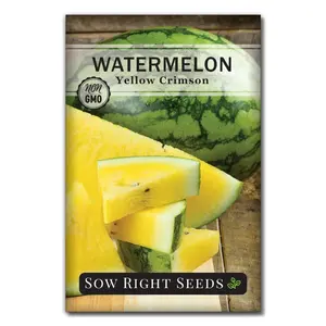 Yellow Crimson Watermelon Seeds