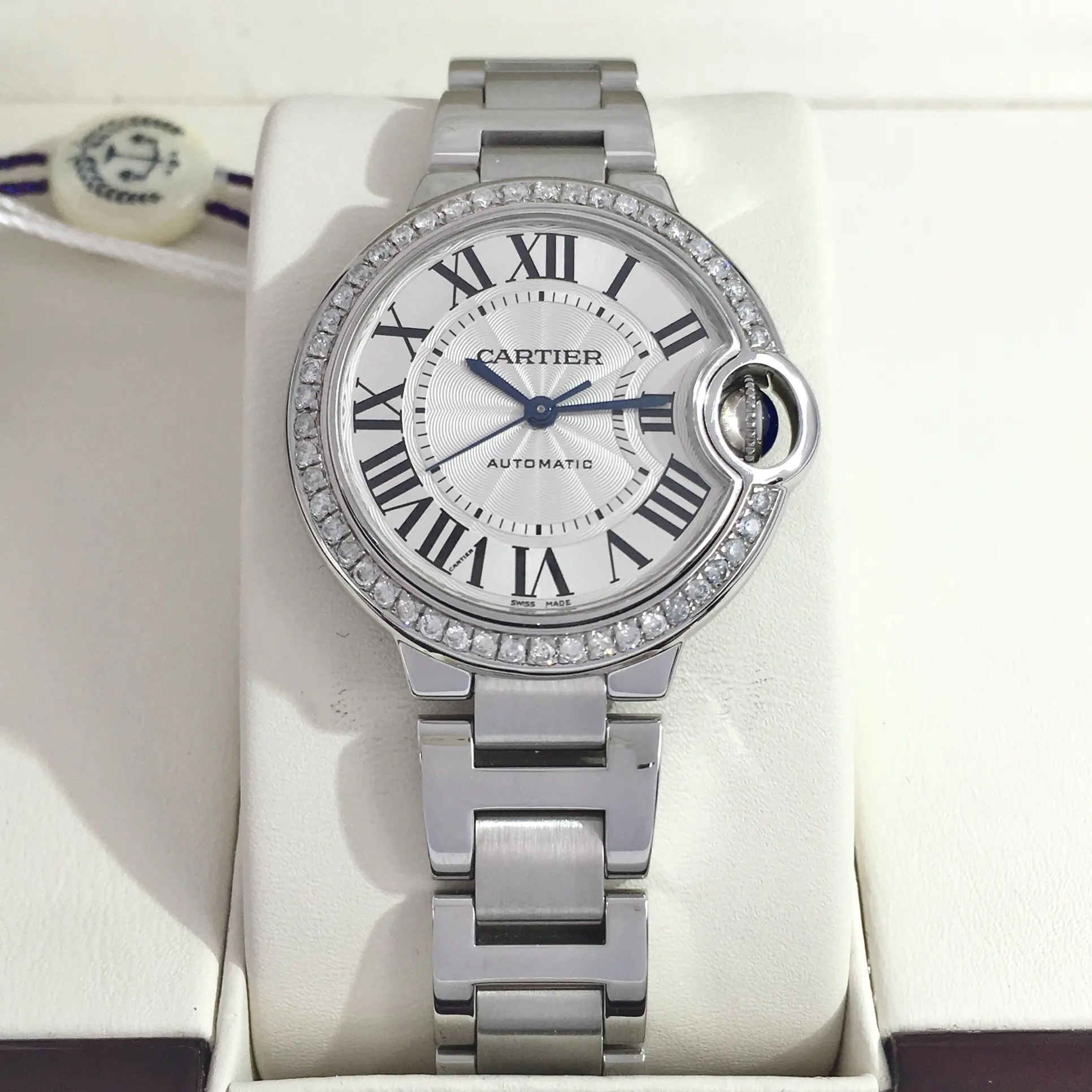 Cartier  R13459 Alloy/jade/diamond/gemstone, etc Automatic Watches C13626060923 0806 SZTK-Allison
