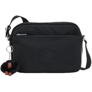 Kipling Women's Damian Mini Crossbody, Lightweight Everyday Purse, Shoulder Bag Black Tonal