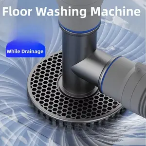 1PC 2-in-1 Washing Machine & Sink Floor Drain Connector, Universal Fit Leak Proof Sewer Hose Adapter, Easy Install Drain Joint for Bathroom, Laundry Room & Kitchen
