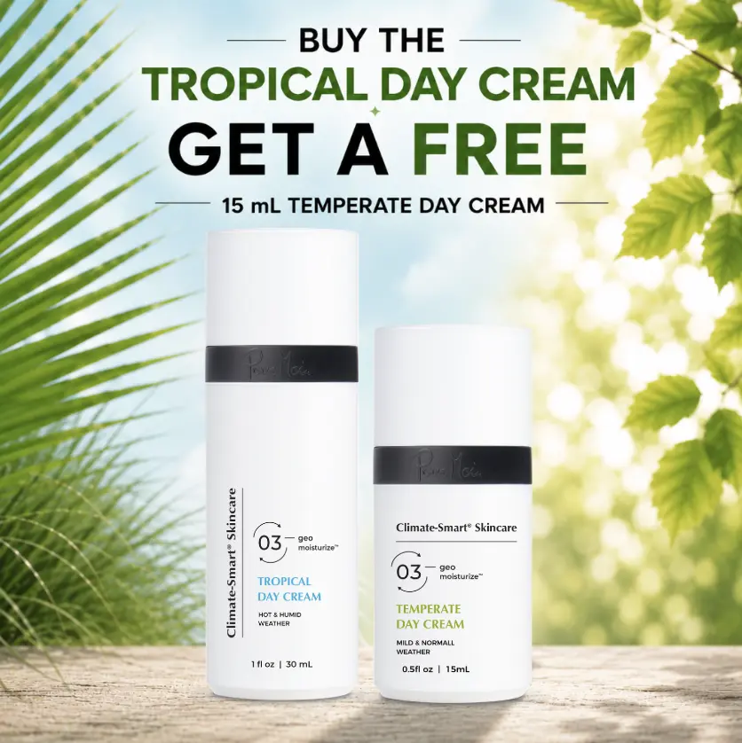 Humid Summer Duo | FREE Temperate Day Cream (15 mL) + Tropical Day Cream (30 mL)