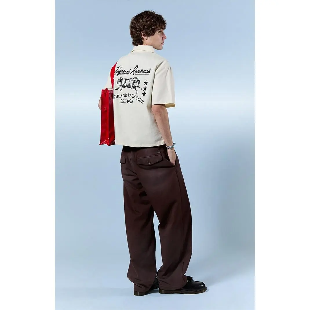 Pacsun Men's Chino Pants Baggy Brown Pigment