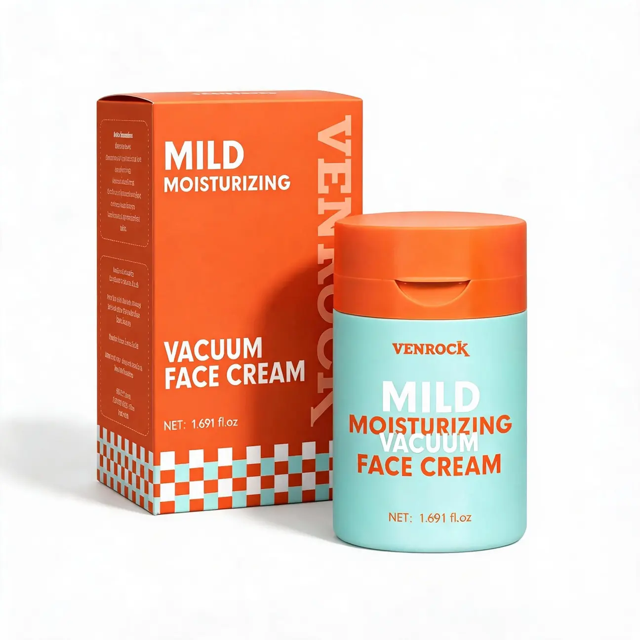 Mild Moisturizing Vacuum Face Cream Hydrating Skincare for Women Men Daily Use Facial Moisturizer Lightweight Texture Fresh Feel Smooth Skin Care Routine