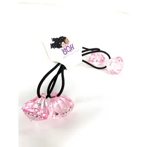 Brown Girls Hair® Medium GEM Ponytail Holder | Hair Elastics