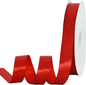 7/8-inch Single Face Satin Ribbon - 50 Yard Roll for Gift Wrapping, Valentine's Day, Wedding, Birthday & Floral Craft