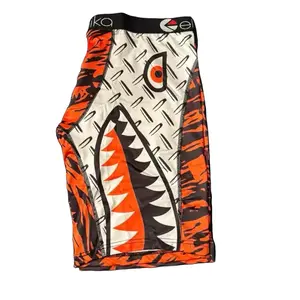 Ethika Men’s Underwear - Casual Shorts with Orange Design
