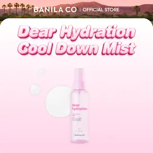 BANILA CO Dear Hydration Cool Down Mist | Hydrating Glow Face Mist Spray, Cooling Makeup Setting Spray, K-Beauty for Dry Skin