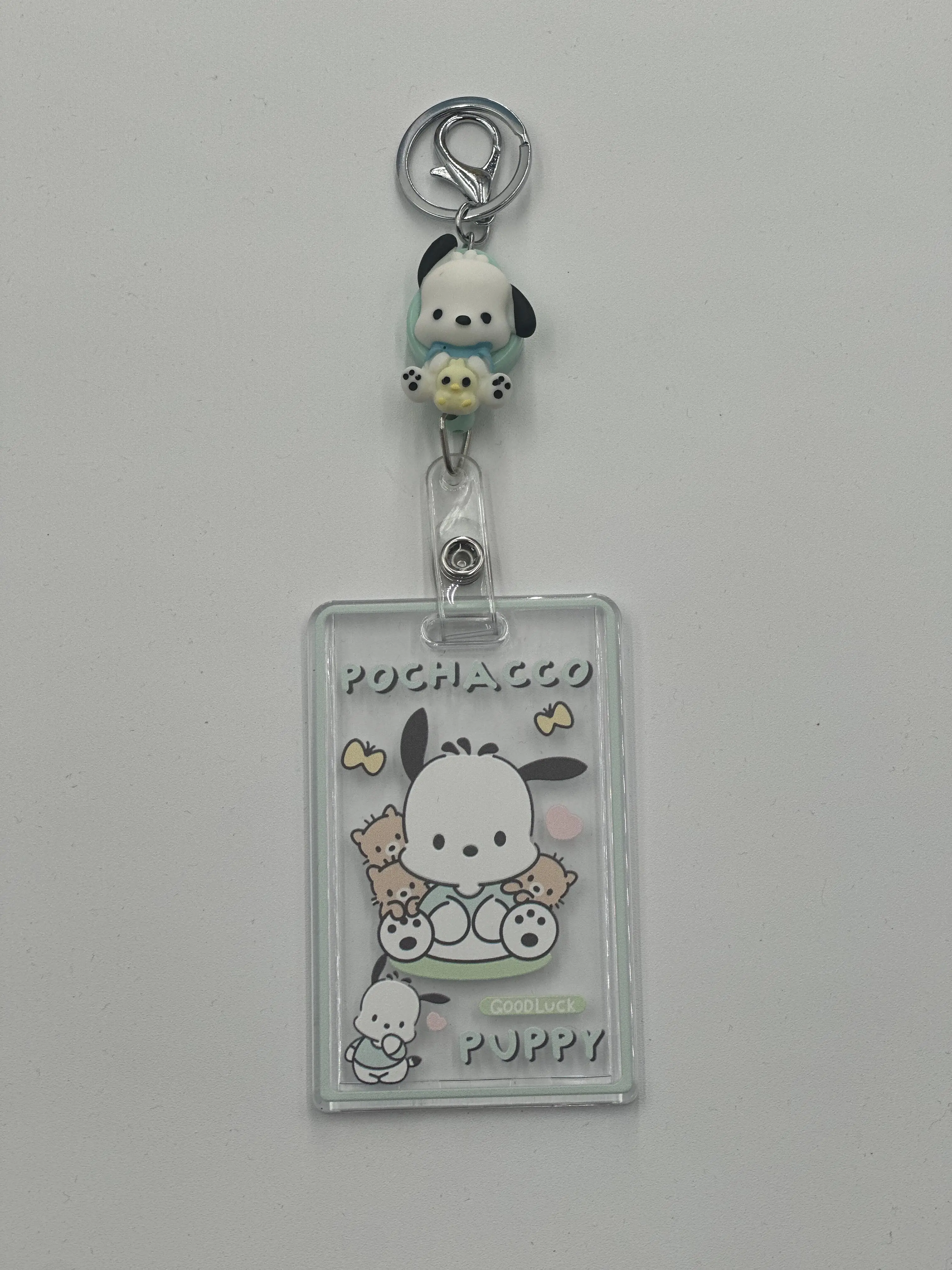 POCHACCO ID key chain holder