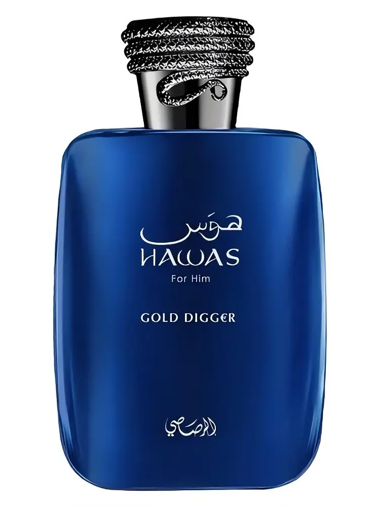 Rasasi Hawas Gold Digger For Him Fragrance 100 ML - Perfume for Men Rasasi Hawas Gold Digger For Him Fragrance 100 ML - Perfume for Men