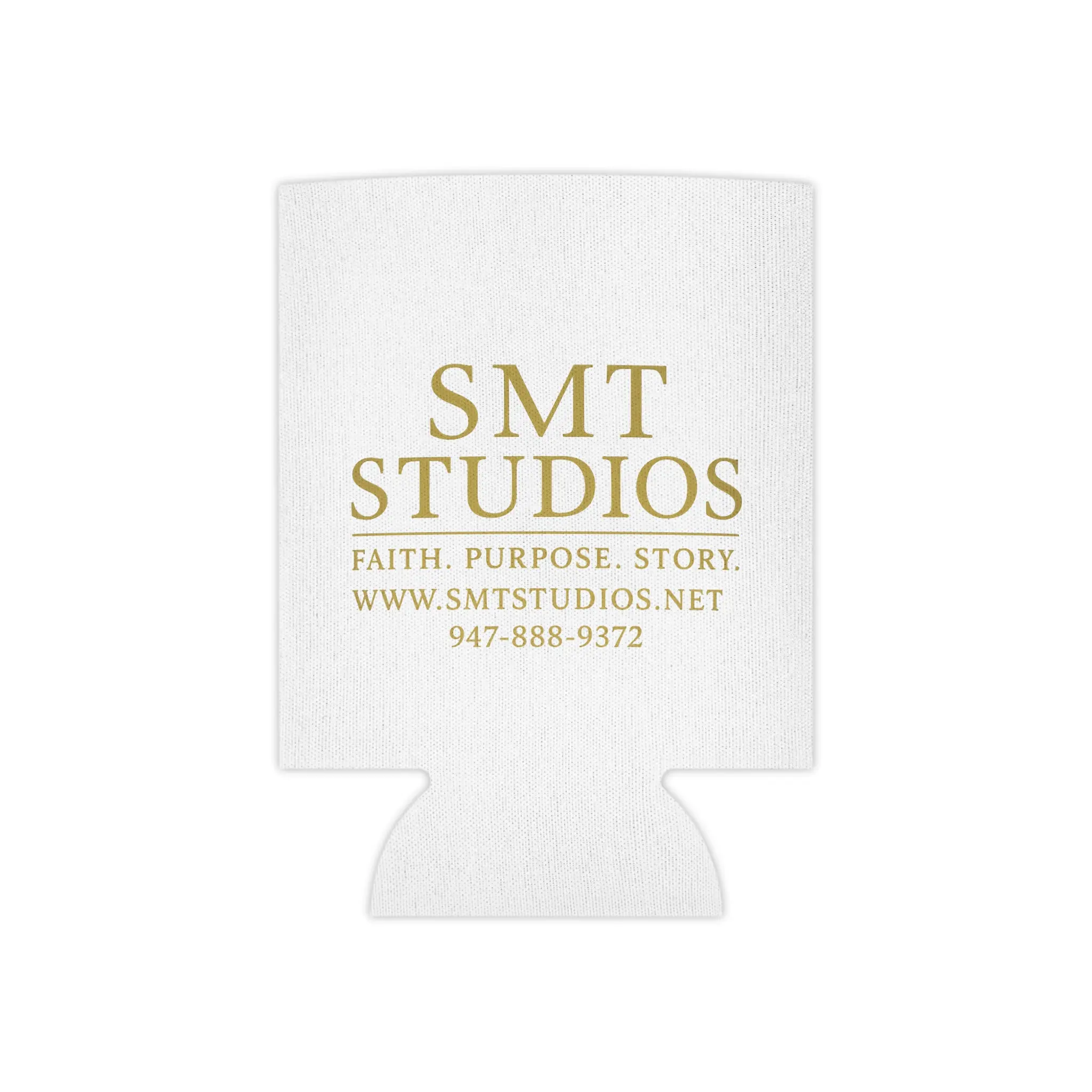 SMT Studios Logo Can Cooler | Branded Beverage Insulator