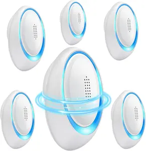 2025 Upgraded Mouse Repellent Indoor, 6 Pack Ultrasonic Pest Repeller, Roach Repellent Plug, Roach Repellent Plug for Roach, Spider, Mouse, Mosquito, Mice, Ant, Bugs Electronic Plug-in Pest Control