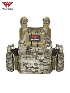 VT-6026-1 Quick Release YAKEDA Plate Carrier Vest In Stock Molle Chaleco Tactico Tactical Vest for Outdoor Shooting
