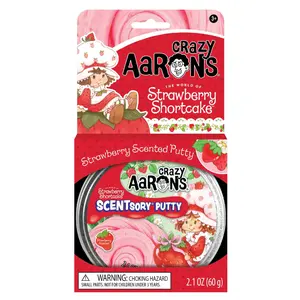 Strawberry Shortcake Scentsory Putty Full Size 4 inch Tin