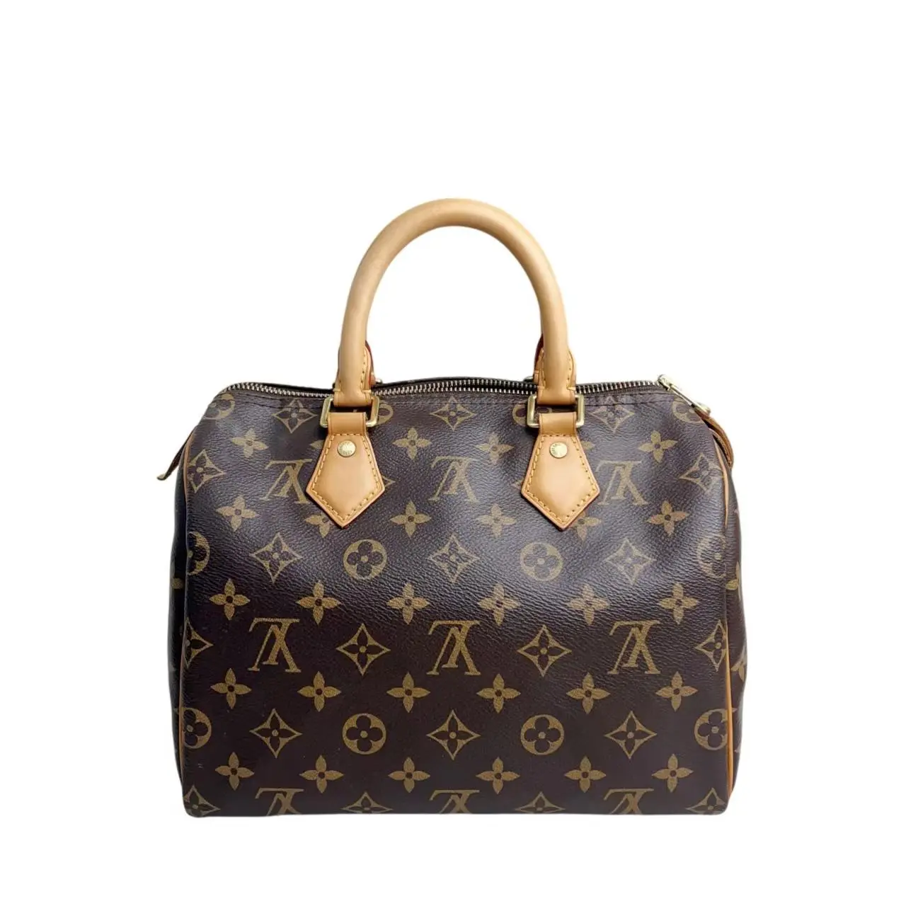 Pre-owned Louis Vuitton leather Shoulder Bags Speedy monogram handbag Pre-owned Louis Vuitton leather Shoulder Bags Speedy monogram handbag