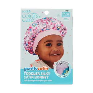 Kiss Colors & Care Toddler Silky Satin Bonnet