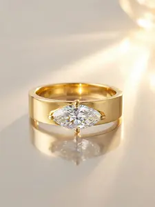 1 PC Marquise- Egg-shaped, Marquise cut ring, Teardrop Zircon Ring for Women Jewelry for Festival Party Daily Clothing Decor Wedding Engagement Eternity Band Ring Ladies Anniversary Party Birthday Valentine's Day Gift