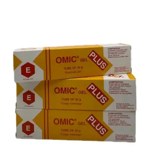 Omic 3 Pack Gel for Face and Body Moisturizer 30g Tube External Use