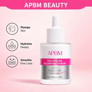 [APBM] Volufiline Plumping Serum for Face | Volufiline + Niacinamide + Multi-Peptide | Visbile Volume for Under-Eye & Smile Lines | For Fuller, Radiant-Looking Skin (30ml / 1.01 fl. oz.)
