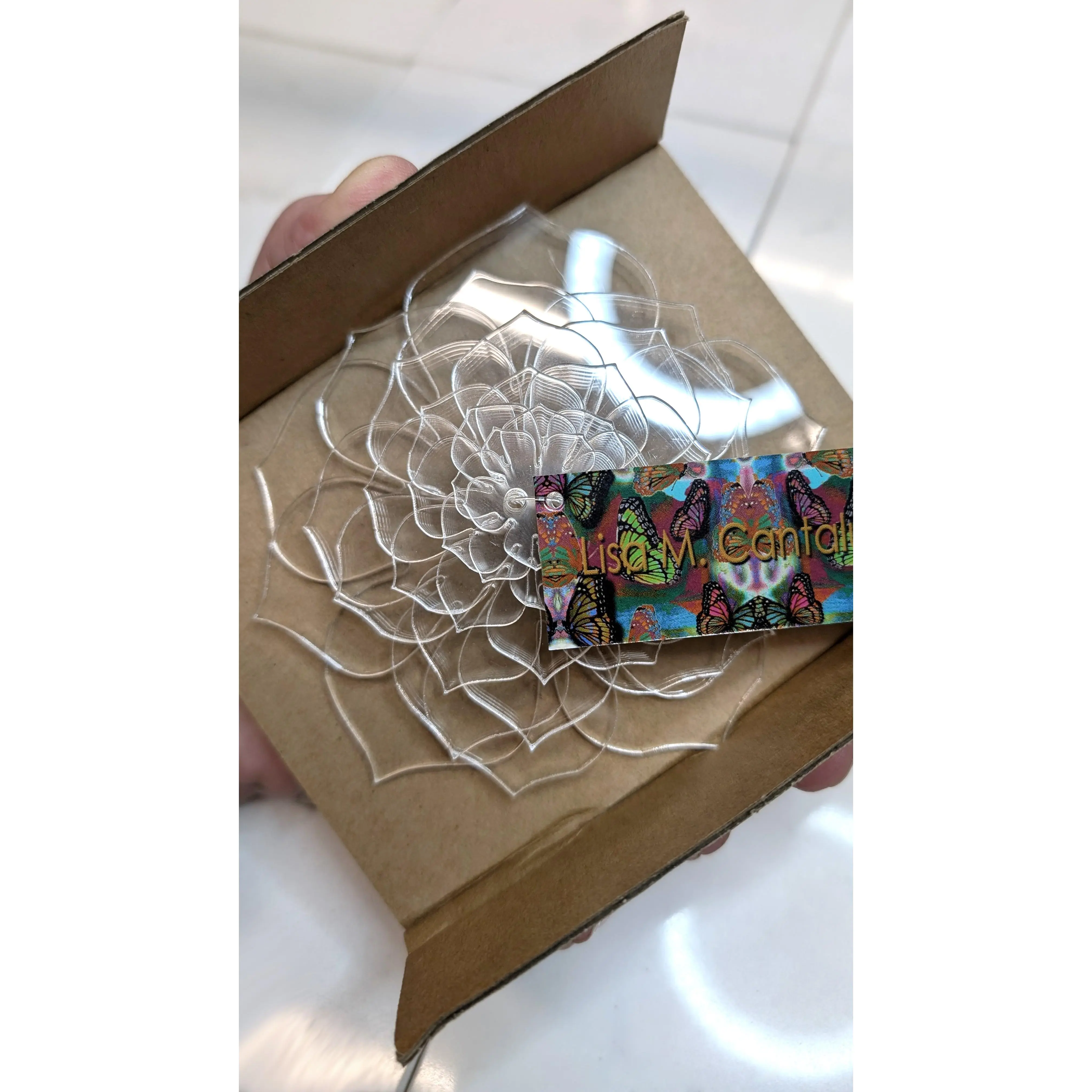 Leather Flower Templates | Reusable Cardstock & Acrylic Cutting Tools for Handmade Leather Flowers