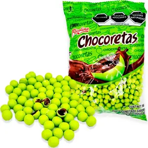 Chocoretas Ricolino Bolsa de 500g/1LB - Mint chocolate balls