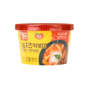 DONGWON Korean Cheese Topokki Rice Cakes - Instant, 4.23oz