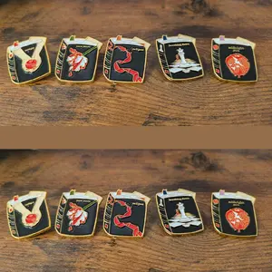 Twilight Enamel Book Pins for Hats, Jackets, and Bags