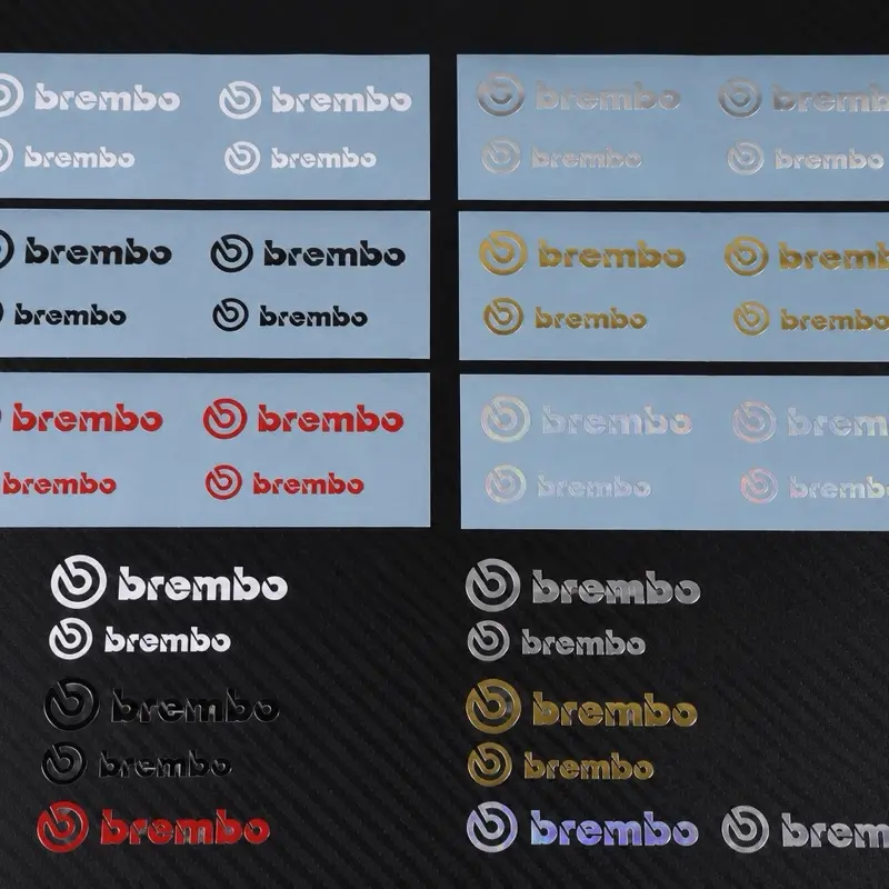 Brembo caliper decals x6