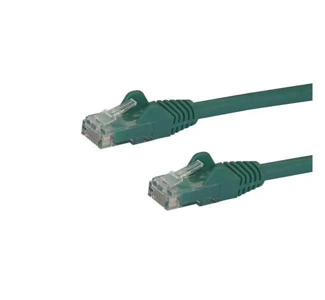 Startech N6PATCH6GN 6 ft. Cat6 Ethernet Patch Cable - PVC Jacket, RJ45 Ports, Snagless Clip, Signal Clarity, Green